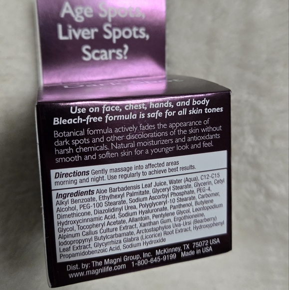 Magnilife Dark Spot Care + Dark Spots, Scars, & Skin Discolorations 2 oz NIB - Picture 3 of 6